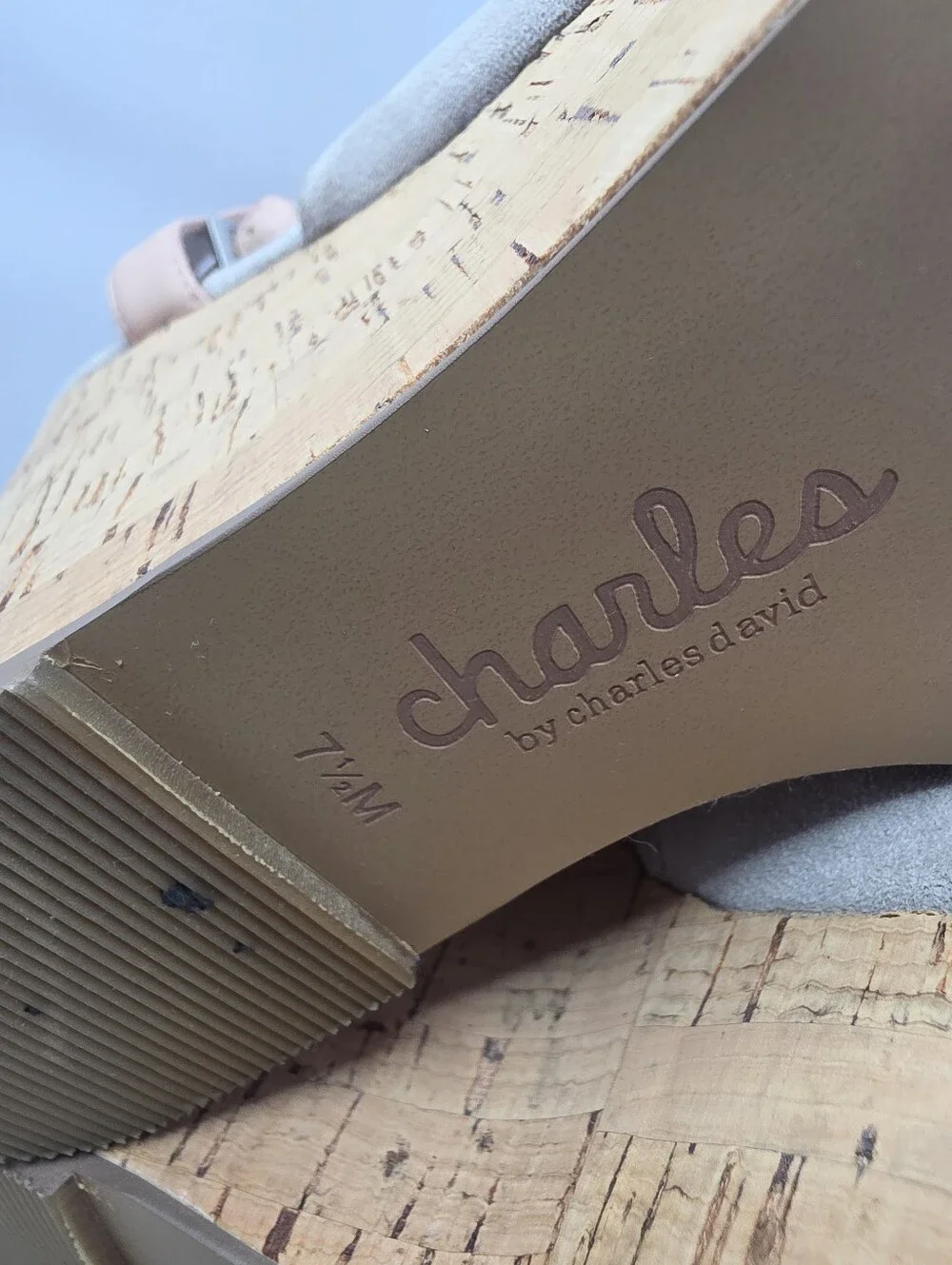Charles by Charles David Dory platform wedge 7.5